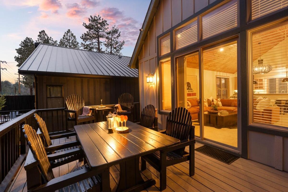 New Serenity Lodge Base Of Snow Summit Hot Tub บิ๊กแบร์เลค ภายนอก รูปภาพ